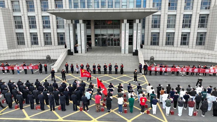 春暖花開，英雄歸來！葫蘆島市第二人民醫(yī)院支援綏中醫(yī)療隊(duì)凱旋而歸~(圖3)