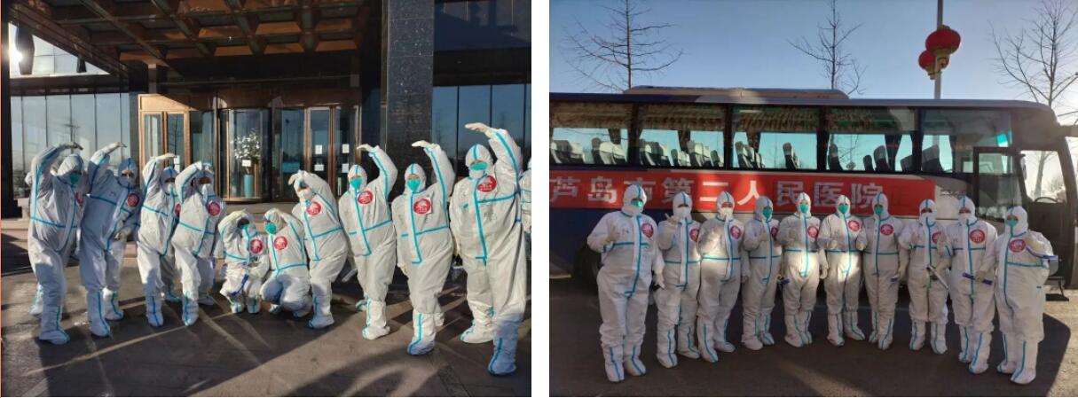 春暖花開，英雄歸來！葫蘆島市第二人民醫(yī)院支援綏中醫(yī)療隊(duì)凱旋而歸~(圖18)
